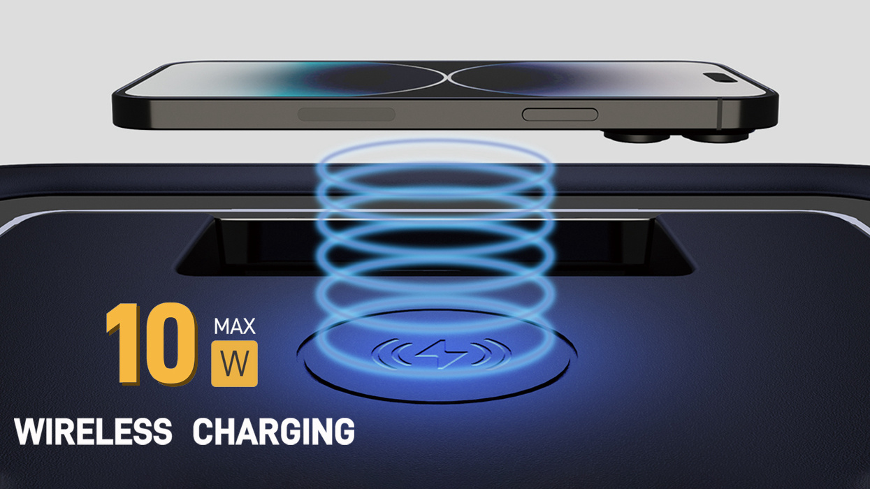 Portable Power Station P600|600W|Wireless Charging