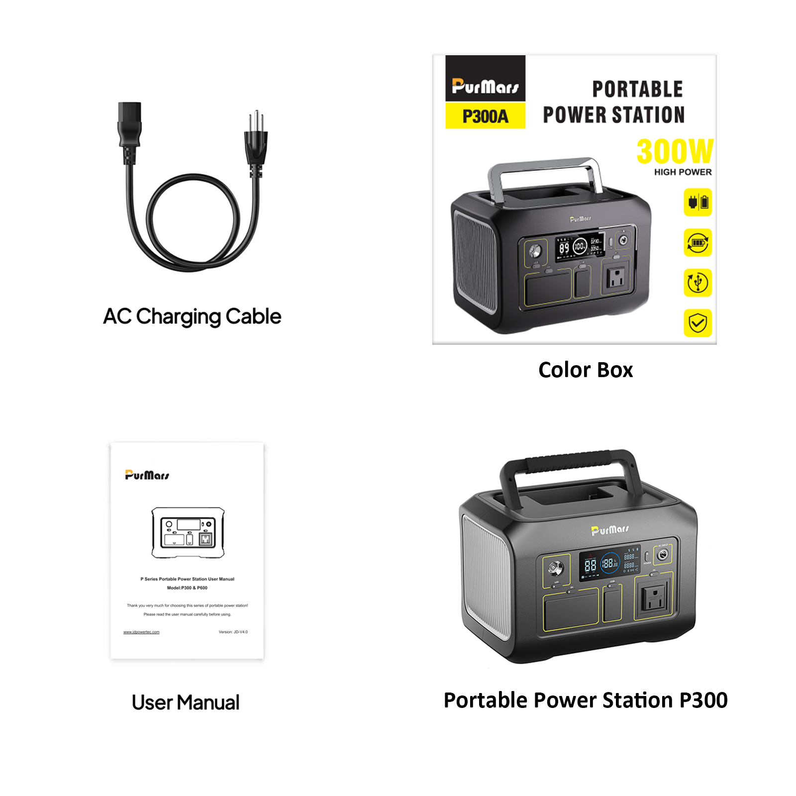 Portable Power Station P300|300W